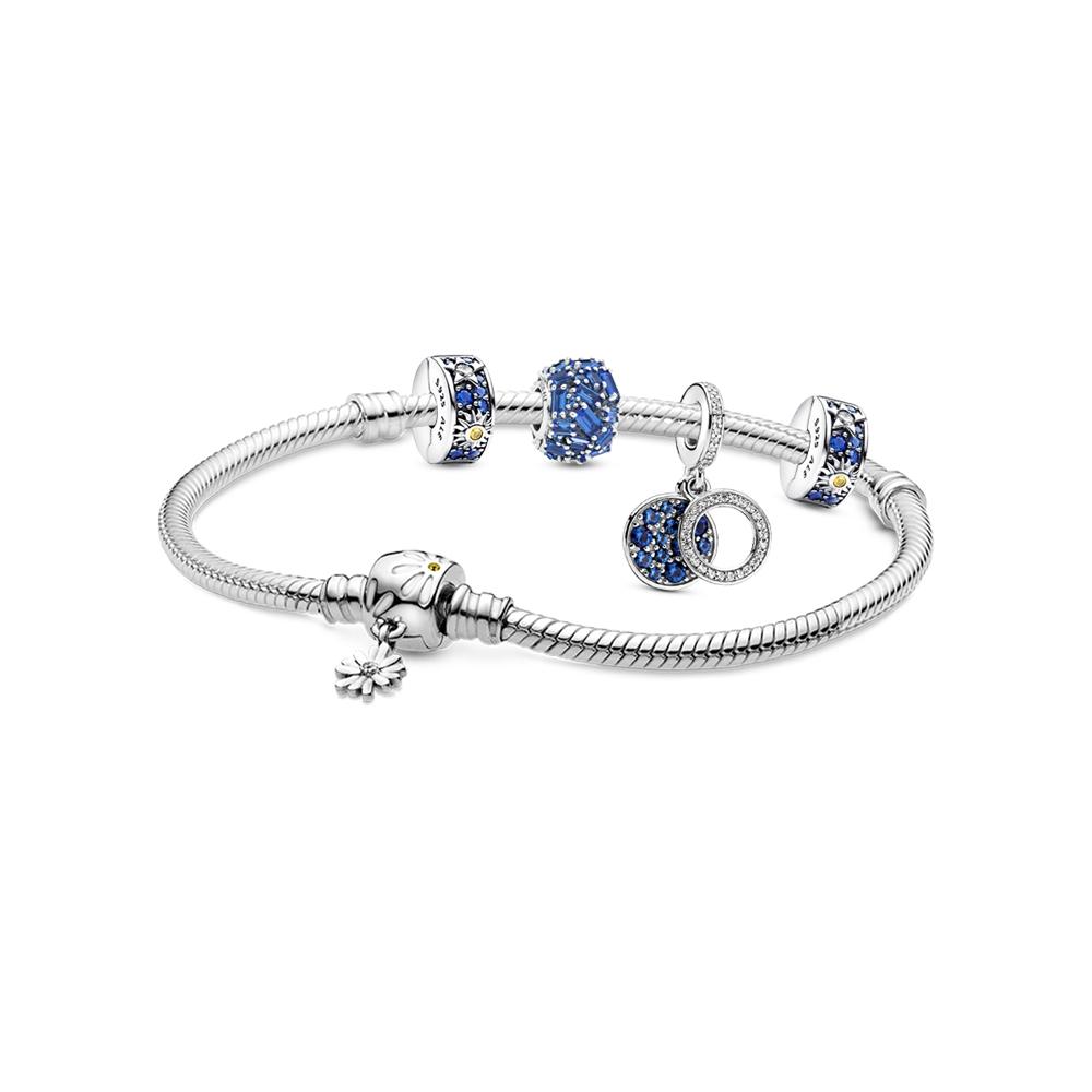 Pandora Daisy Starry Sky Jewelry Set Unisex Bracelet ZT2024102525A 17cm
