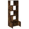 Bookshelf Smoked Oak 70x36x189 cm Wood Based Panel