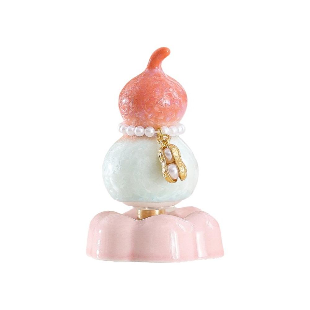

Multicolored Ceramic Calabash Statue 360° Rotation Rotating Lucky Gourd Car Ornaments Style 5