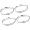 4pcs OD 71.5mm to ID 67.1mm Aluminium Alloy Car Hub Centric Rings Wheel Bore Center Spacer Auto Replacement Parts
