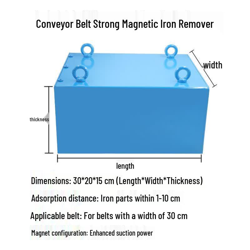 Aokewen Conveyor Belt Magnetic Iron Separator