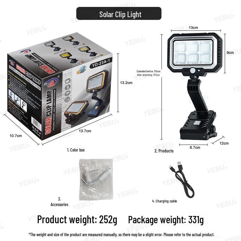 Automatic Solar Wall Light with Motion Sensor for Outdoor Spaces