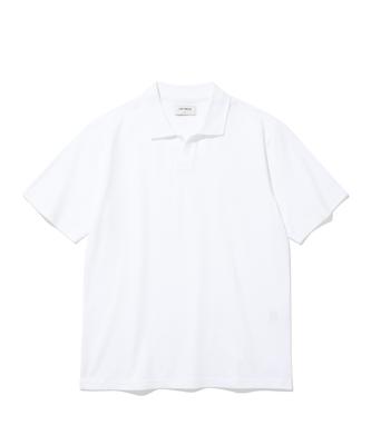 LAB12 Oversized Polo Shirt (White)