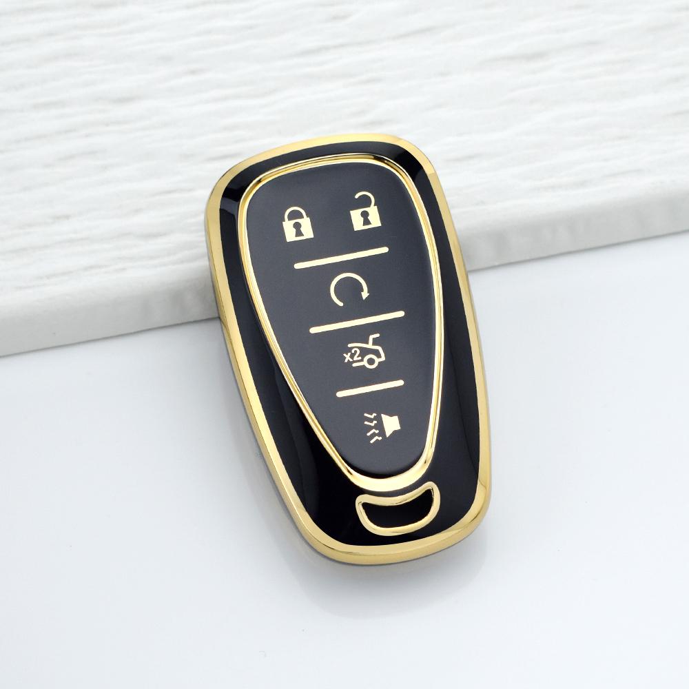 Anti-scratch Car Key Fob Cover for Chevrolet Chevy Camaro Cruze Malibu Equinox Onix Spark Sonic Volt Full Protection Key Case