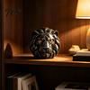 Meaningful Birthday Gifts for Collectors Resin Animal Head Sculpture, Guardian Dragon/Lion/Owl/Wolf Statues, Gothic Interior Decorations Figurine
