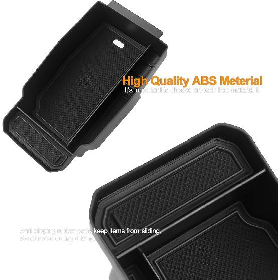 Compatible with Mazda CX-50 Accessories 2026 2025 2024  Car Center Consoles Organizer Armrest Storage Box Armrest Cover Cup Holder Glasses Holder