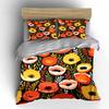 Floral Print Bedding Set Design  Kid'S And Adults' Bedroom Decor, Exquisite Three-Piece Bedding Set Gift