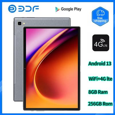 10,1 Zoll 8GB+256GB Tablet PC Wifi+4G+Bluetooth Phablet Android 13