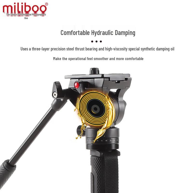 Miliboo Carbon Fiber Monopod with Arca Head Set
