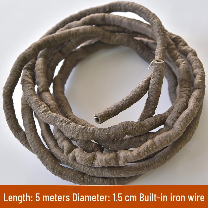 Rattan Decor Faux Vine Branches for Landscaping and Air Conditioner Duct Cover