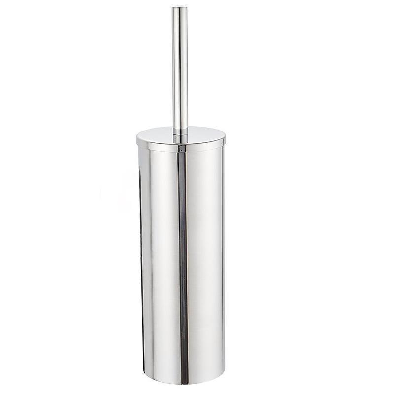 304 Stainless Steel Toilet Brush Holder Wall Mounted Bathroom Cleaning Tool No Dead Angle