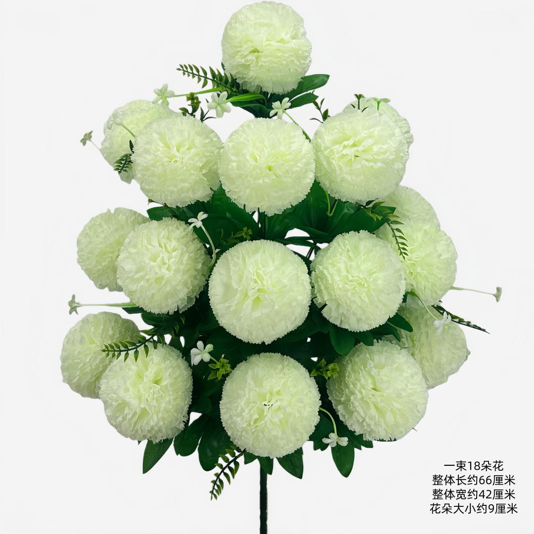 

Simulated 18-head large flower ball handmade silk melaleuca hydrangea home decoration flower