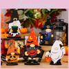 Charming Wooden Gnome Ghost Pieces For Halloween Celebration And Festive Decor