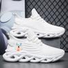 Men Running Shoes Big Size Mesh Lace-up Comfortbale Sports Flat Trendy Sneakers Man Soft Sole Lace-up Gym Jogging Shoes Man