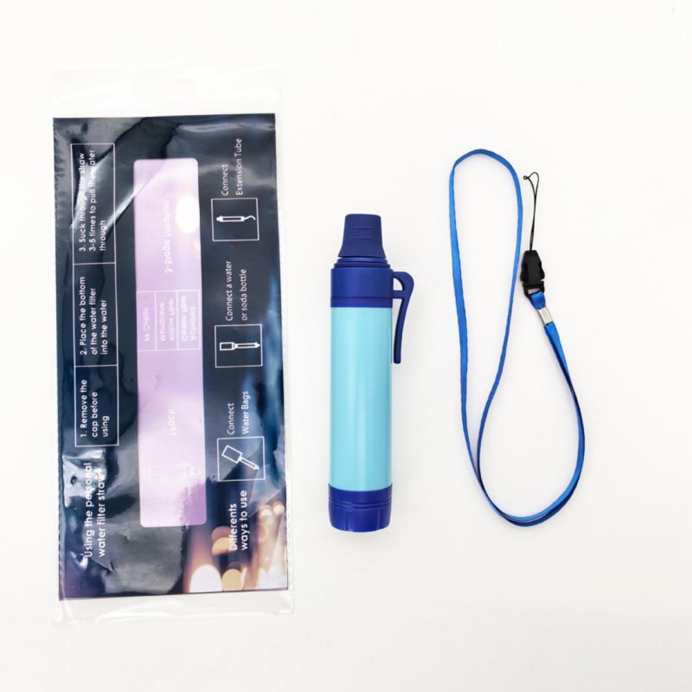 

Mini Mini Water Filter Straw Purifier Drinking Water Filtering Straw Camping Style 4