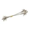 60PCS Fishing ers 15cm 20cm 25cm Steel Anti Bite Fish Wire ers Fishing Equipment Tackle Kit