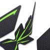 HRuizq Traction Pad Street Bike Kit for Kawasaki Ninja 400 (2018-2024), Ninja 250 (2019-2024), Z250 (2019-2024), and Z400 (2018-2024) - Green Tank Pad