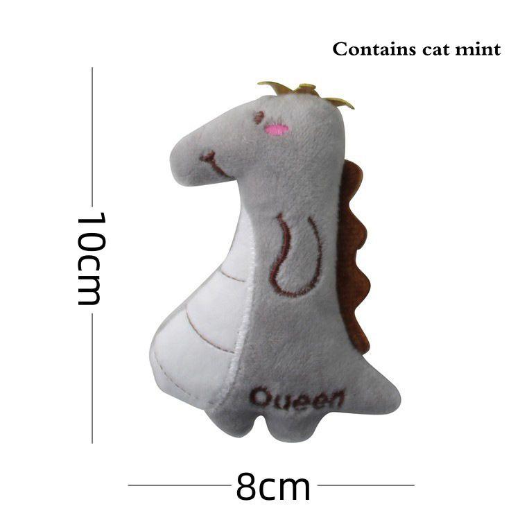 

1PC Plush Cat Toy Catnip Cute Funny Chew Cat Playthings Cartoon Interactive Kitten Mini Teeth Grinding Thumb Pet Dog Chewing Toy