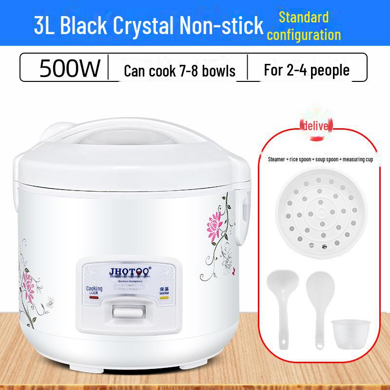 Classic Multi-Function Rice Cooker, Household Large Capacity, 2L/3L/4L/5L, Automatic Small & Versatile Cooker