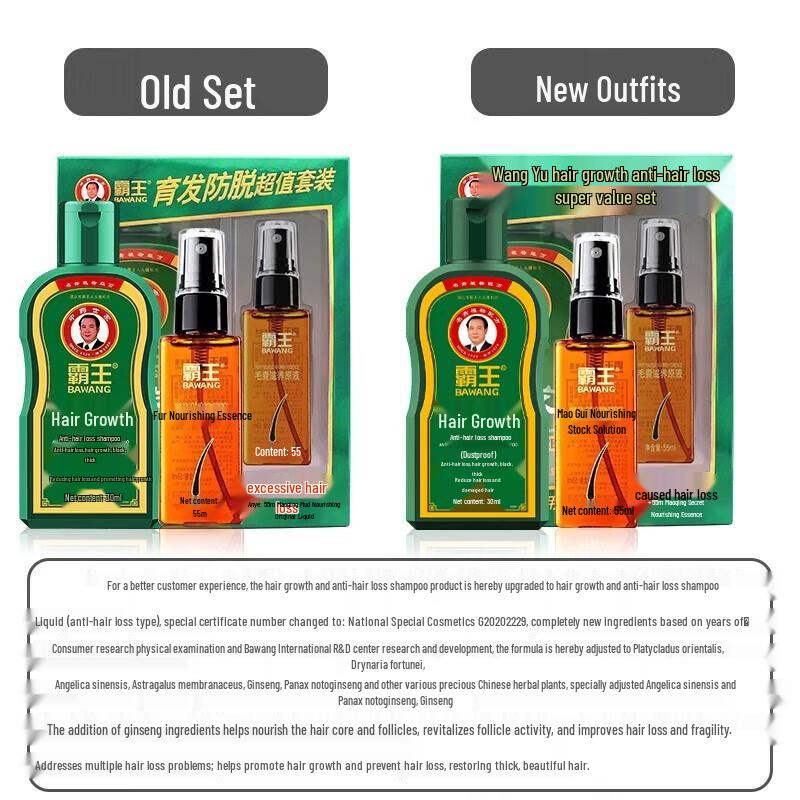 BaWang Anti-Hair Loss & Hair Growth Shampoo Set
