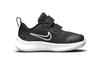 Nike Star Runner 3 Low Top Running Shoes Black White Infant And Toddler DA2778-003
