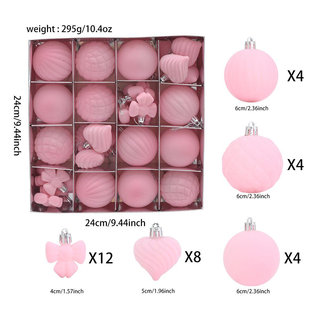 

Multi-color Irregular Christmas Ball Set - Decorative Hanging Ornaments for Holiday Parties