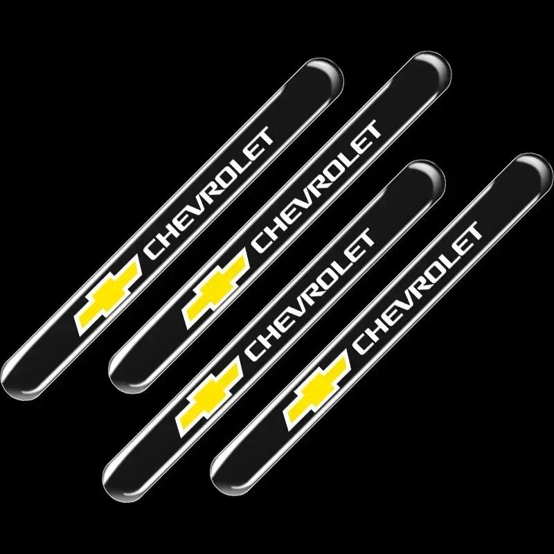 

4Pcs Car Door Protector Transparent Silica Gel Corner Guard Stickers Vehicle Accessories For Chevrolet Spark Sonic Camaro Volt белый