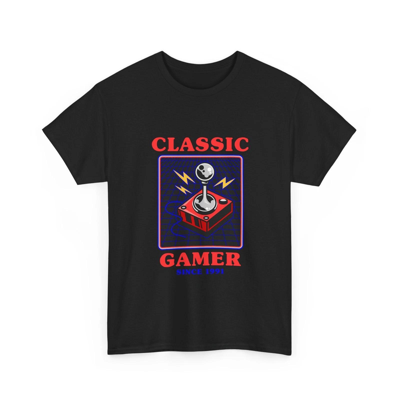 

Classic Gamer joystick T-Shirt | Retro arcade Gaming tee, Quality Fun T-Shirt S