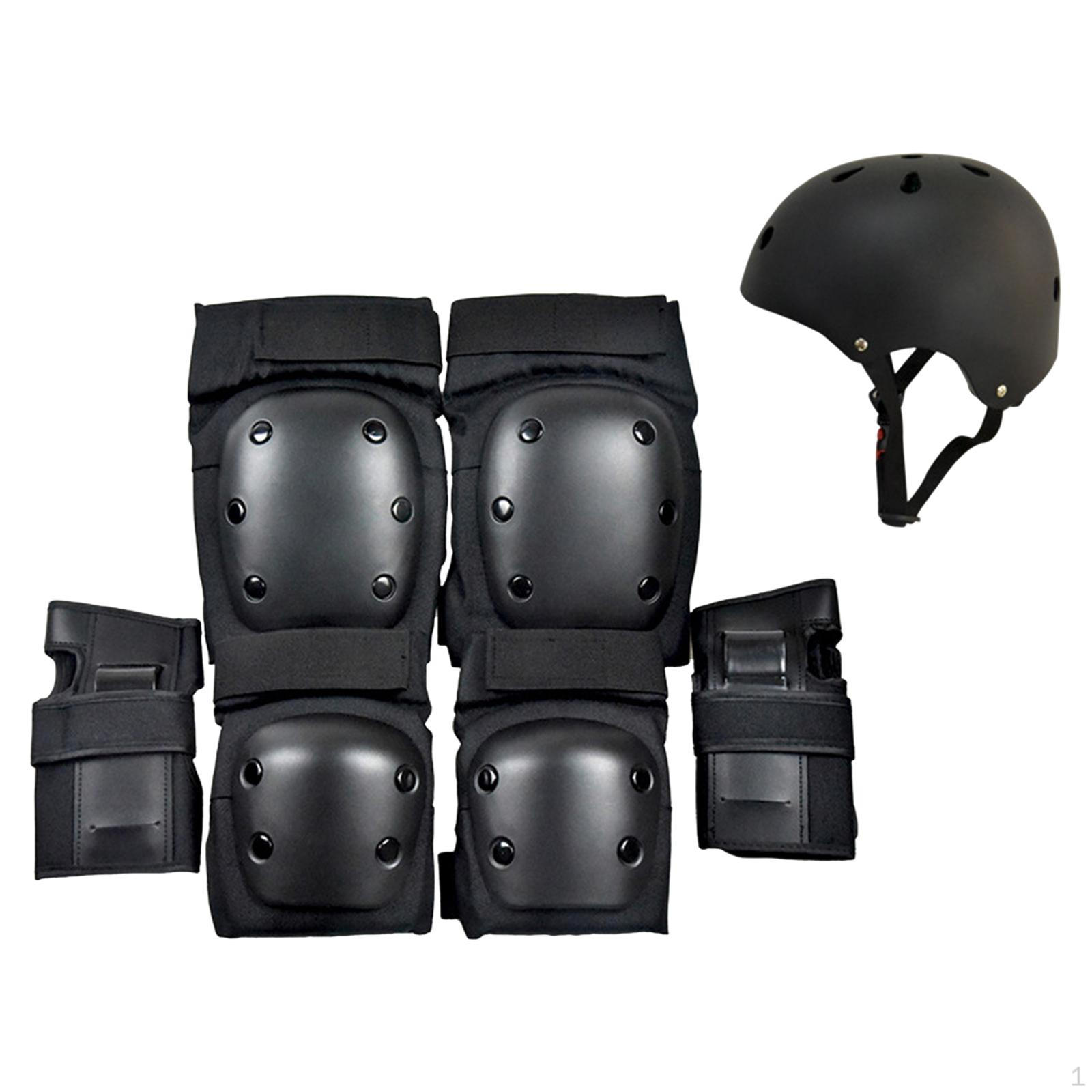 7Pcs Protective Gear Kids Bike and Pads Set for Roller Skates M