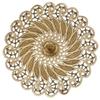 Lace Embroidery Cloth Water Soluble Flower Table Cloth Tablecloth European Fabric Coffee Table Cloth Throw Pillow Embroidery Round Cushion