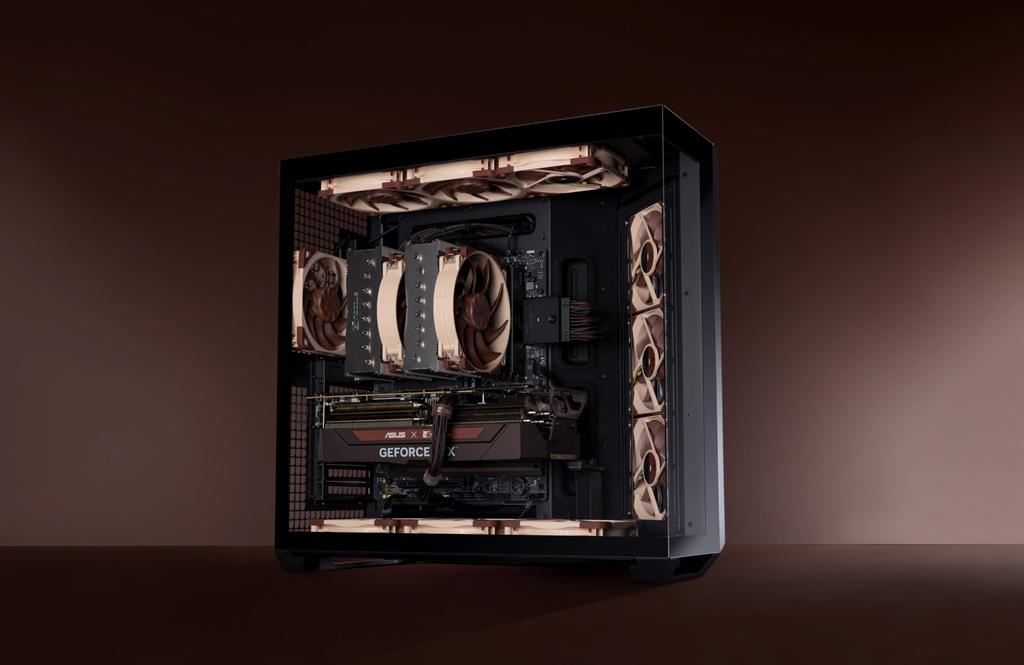 Noctua NF-A12x25 G2 PWM, 120mm Premium Quality Silent PC Fan, 4-Pin Connection (Brown)
