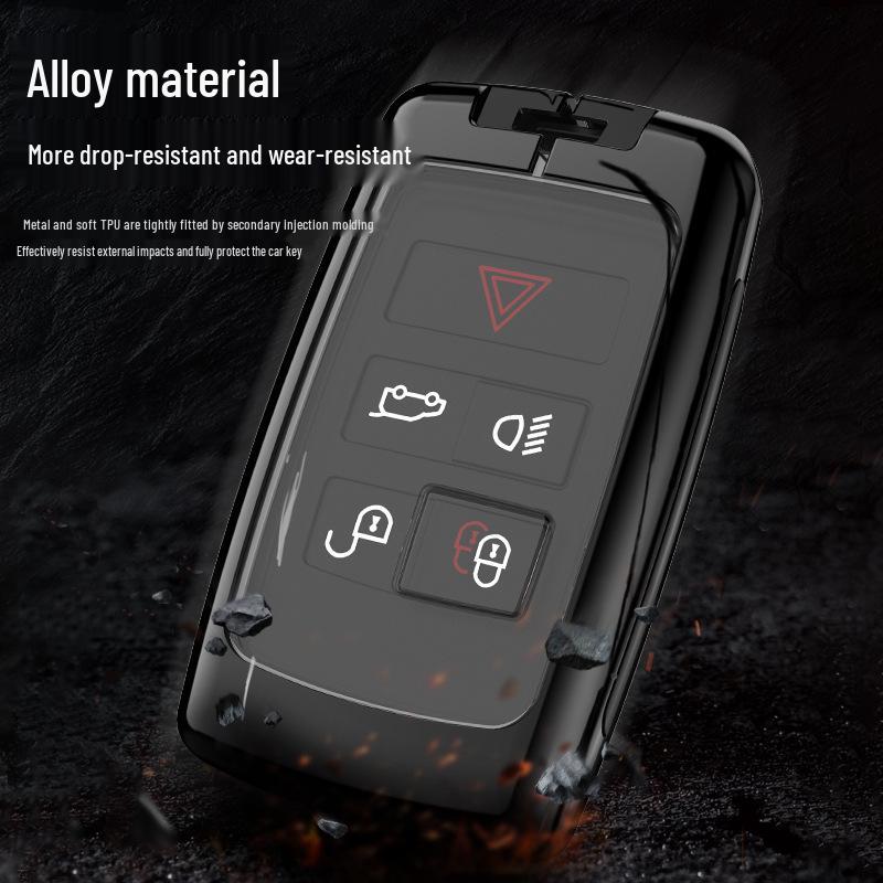 Compatible Key Case Buckle Set for Land Rover & Jaguar Models