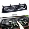 LHD Front Dash Left Center Right Chrome Air Conditioner Ac Vent Wind Outlet Grill Panel For BMW 5 Series F10 F11 523 525 528 530