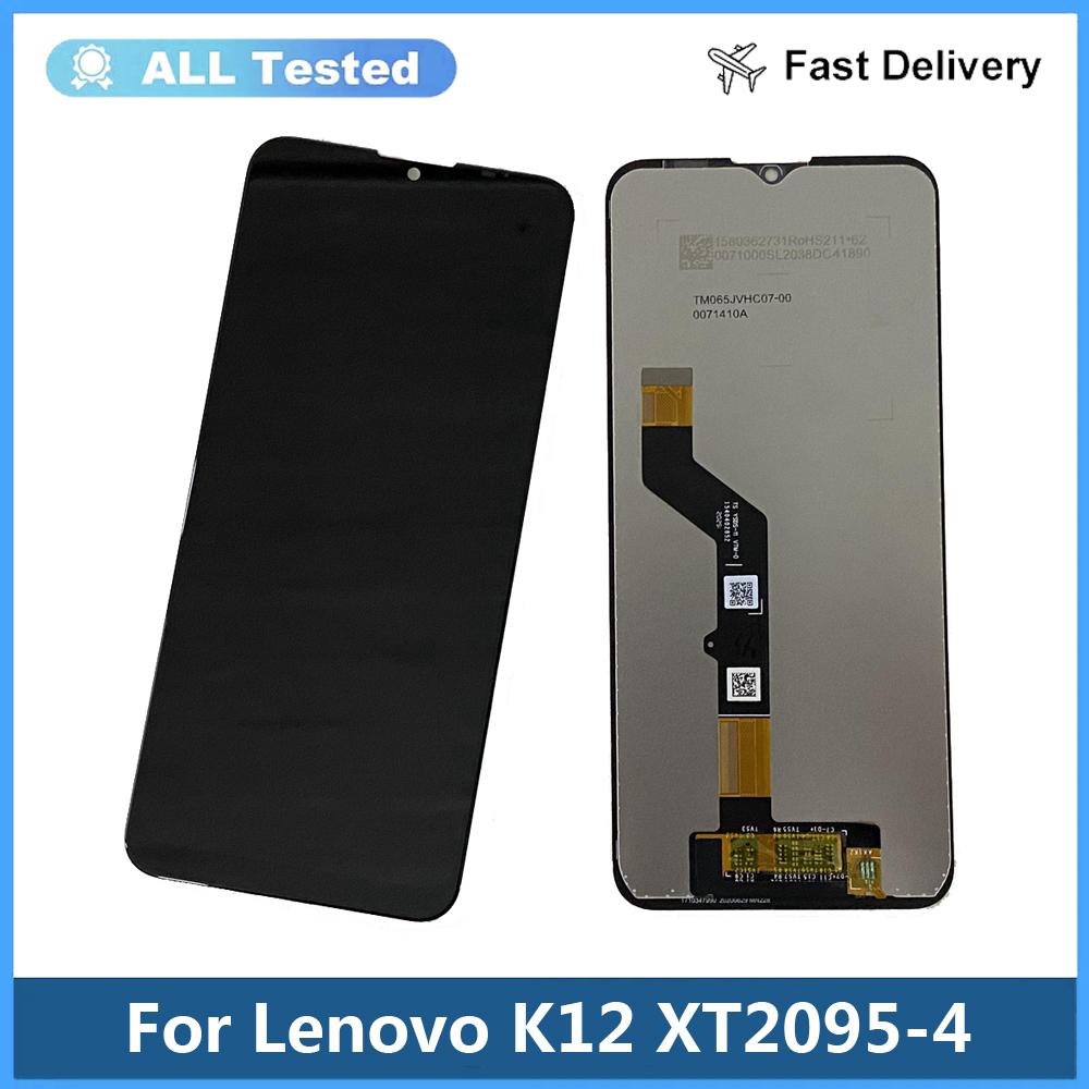 LCD Screen and Digitizer Full Assembly For Lenovo K12 XT2095-4 K12 Note