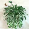 Artificial Silk Fake Chlorophytum Orchid Spider Plant Grass Home,Garden Decor.