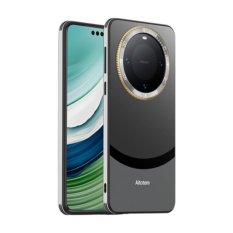 

Suitable for Huawei Mate60pro Mobile Phone Case Matte M60 Lens Decompression Gear Anti-fall Hauwei Simple Case Huawei Mate 60