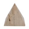 Hestia Travertine Pyramid - 10cm