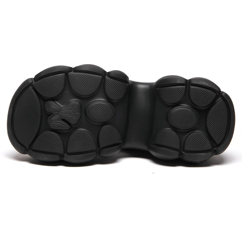 GKTINOO Genuine Leather Sandals Floral Women Slippers Summer Shoes Platform Outside Slides Thick Soles Leisure Ladies Slippers