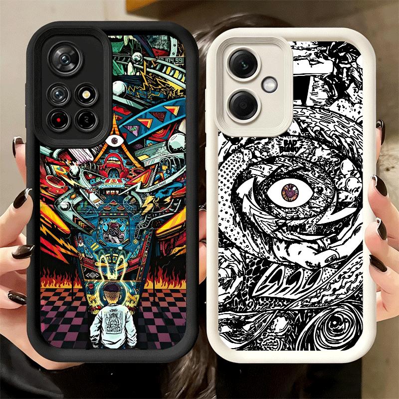Phone Case for Xiaomi Redmi Note 15 14 13 Pro Plus Bad Bunny X100pre Shell 12S 11 11S 11T 5G 14S Soft Silicone Funda