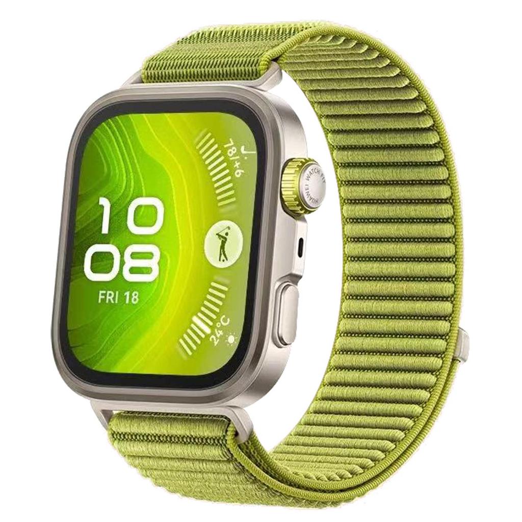 Huawei Fit4Pro/Fit3 Wild Mountain Textured Woven Nylon Sports Watch Strap