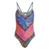 Womens/Ladies Floral Pattern One Piece Swimsuit