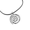 Vintage Swirl Anhänger Halskette Samtkordel Schlüsselbeinkette Accessoire Einzigartiger Gothic-Stil Schmuck für Frauen Mädchen