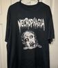 VTG Necrophagia Zespół Prezent Dla Fanów Bawełniany Czarny T-shirt Wszystkie Rozmiary JU733