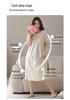 Cute Cotton Summer Nightgown: Women's Short-Sleeve Pajamas