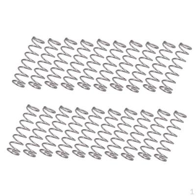 20 Stück 16mm Kurze Gerade Humbucker Tonabnehmerfedern Für Gitarre Bass Tonabnehmer Und Steg-Saitenhalter
