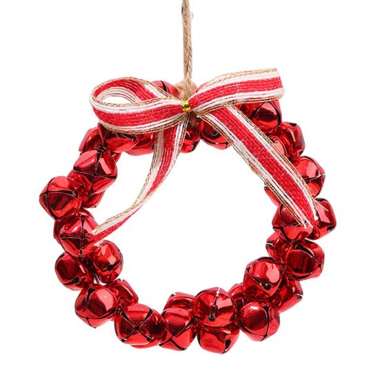 Bell Wreath Ornaments Small 8 Inch Christmas Crisp Sound Bells