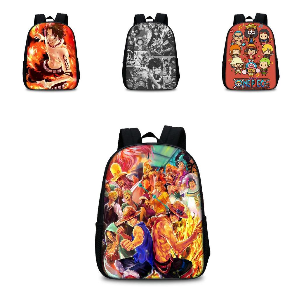 One Piece Backpack For Kids With Nylon Material And Adjustable Straps For School And Daily Use