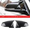 For BMW 1 2 3 4 Series M 220i 328i 420i F20 F21 F22 Car Replacement Rearview Side Mirror Cover Wing Cap Exterior Door Case Trim