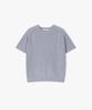 Peullojeulum Saddle Shoulder Cotton Knit Gray