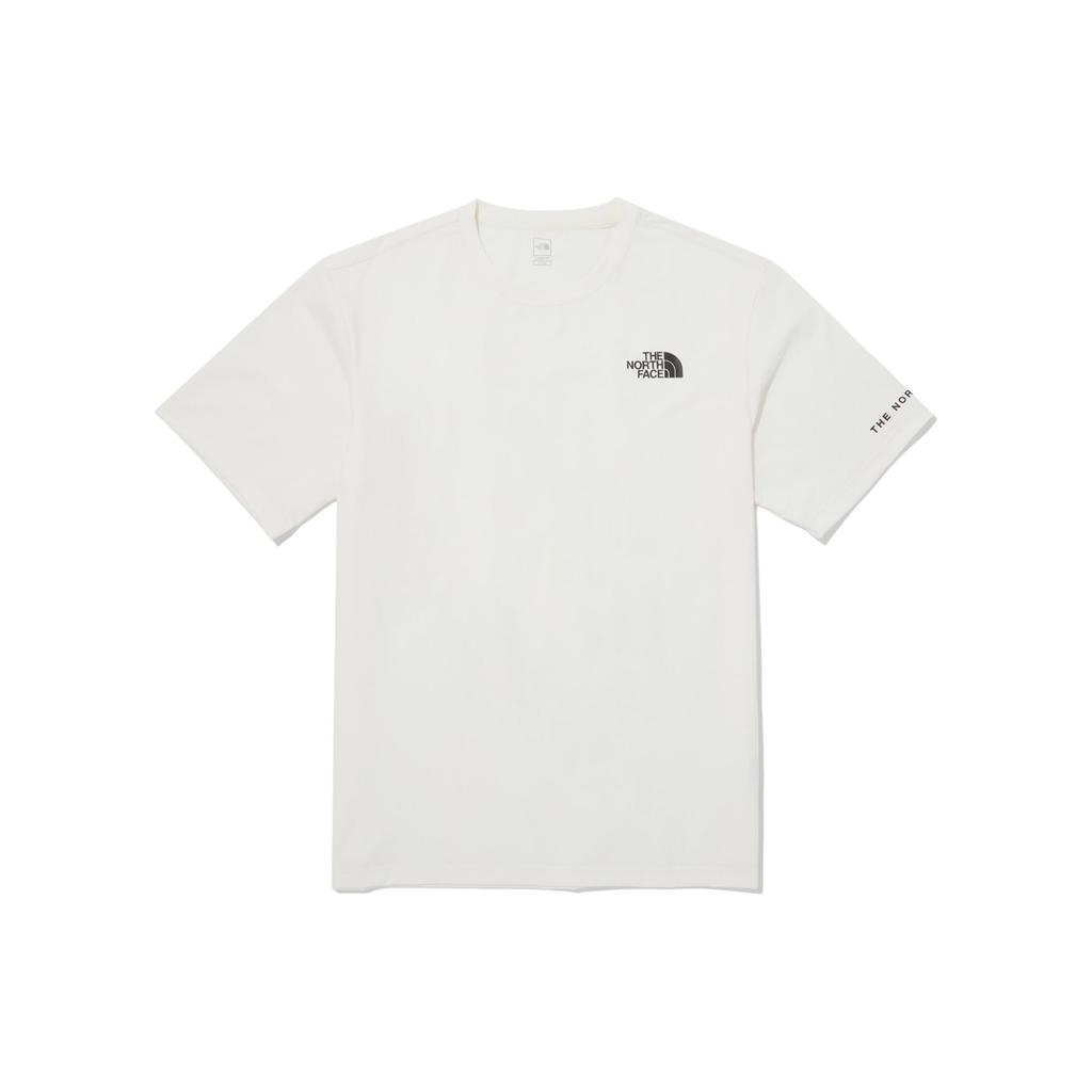 THE NORTH FACE Release S/S R/Tee T Shirt Men's Ecru NT7UQ09B